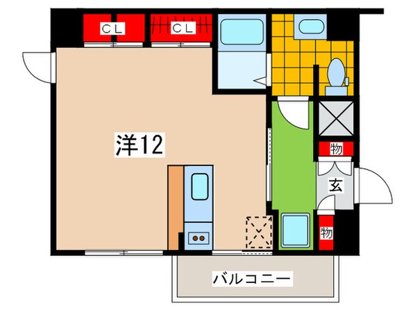 メゾン夕陽ヶ丘の物件間取画像